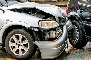 Sheet metal damage to cars