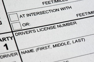 driver’s license suspension - License Number